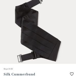 Ralph Lauren Silk Cummerbund WITH TAG